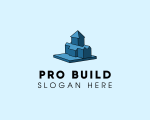 House Property Building logo design