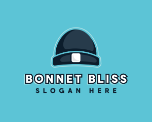 Beanie Hat Bonnet logo design