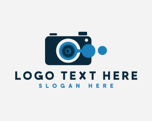 Photojournalist - Entertainment Camera Shutter logo design