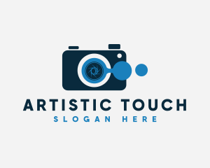 Entertainment Camera Shutter logo design