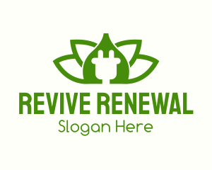 Sustainable Leaf Energy logo design