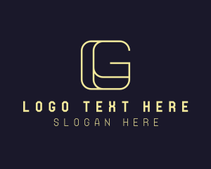 Letter G - IT Programmer App logo design