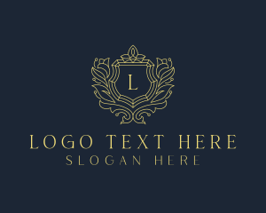 Lawyer - Golden Shield Hotel logo design