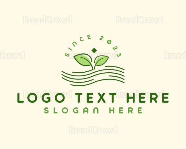 Plant Sprout Farm Logo