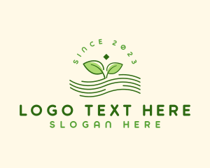 Leaf - Plant Sprout Farm logo design