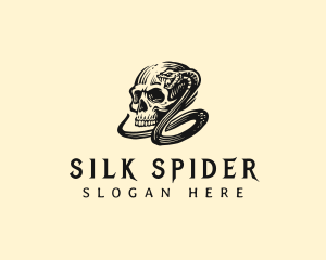 Serpent Skull Snake Logo