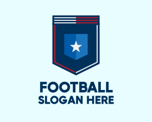 Modern Star Shield Logo