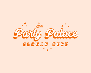 Crown Princess Birthday logo design