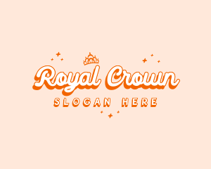 Princess - Crown Princess Birthday logo design