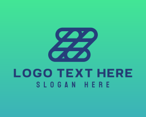 Modern - Cyber Tech Grid Letter Z logo design