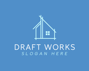 Draft - Realty House Builder logo design