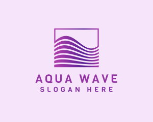 Coastal Water Wave logo design