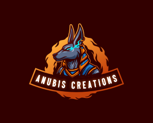 Fierce Anubis Gaming logo design