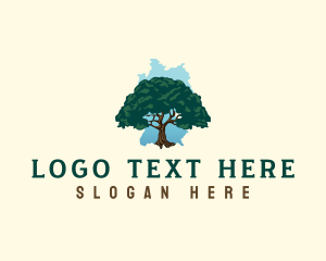 Gingko - Oak Tree Germany logo design