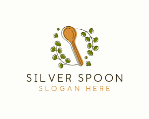 Baking Wooden Spoon logo design