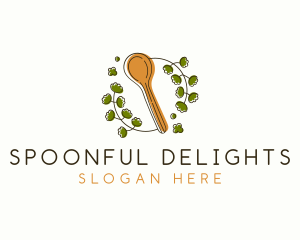 Baking Wooden Spoon logo design