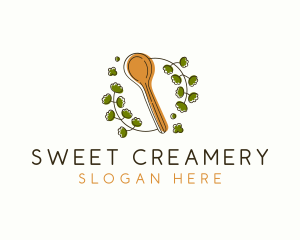 Baking Wooden Spoon logo design