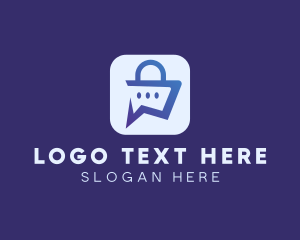 App - Digital Shopping App logo design