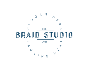 Generic Hipster Studio logo design