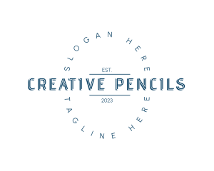 Generic Hipster Studio logo design