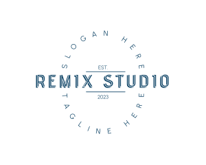 Generic Hipster Studio logo design