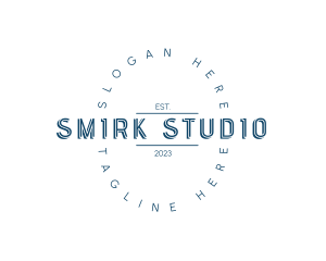 Generic Hipster Studio logo design