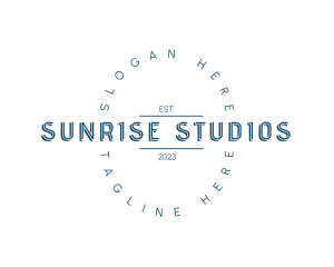 Generic Hipster Studio logo design