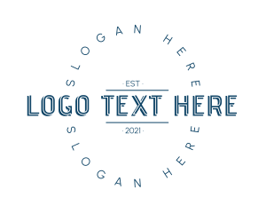 Font - Cafe Bar Hipster Text logo design