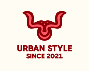 Matador - Bull Horns Ornament logo design