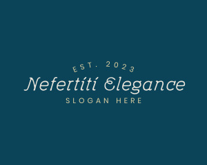 Elegant Business Company logo design