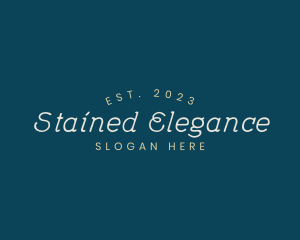 Elegant Business Company logo design