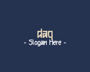 Nordic - Nordic Clan Text Font logo design
