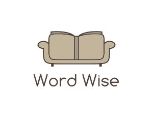 Book - Brown Book Sofa logo design