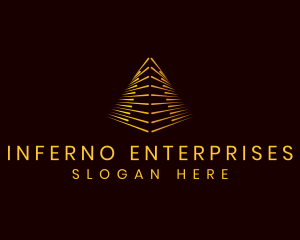 Pyramid Firm Enterprise logo design