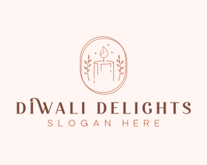 Diwali - Decorative Candle Maker logo design