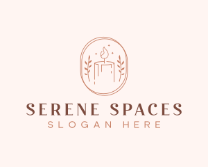 Serene - Decorative Candle Maker logo design