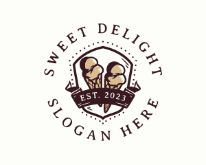 Sherbet - Gelato Ice Cream logo design