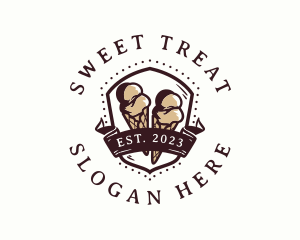 Sherbet - Gelato Ice Cream logo design