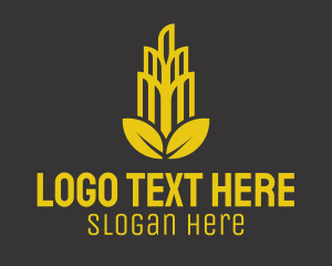 Golden Leaf Tower  Logo