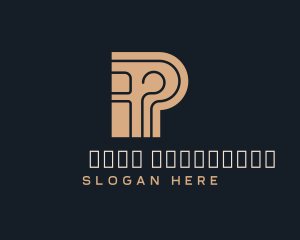 Lifestyle - Corporation Business Letter P logo design