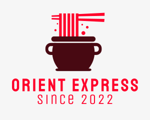 Orient - Oriental Pot Noodles logo design