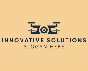 Flying Drone Production logo design