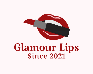 Lipstick - Lipstick Makeup Lips logo design