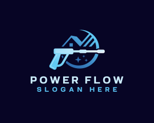 Power Washing Cleaner logo design