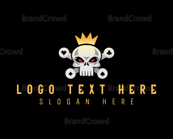 Skull Head Casino Logo