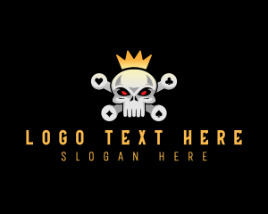 Skull Head Casino Logo