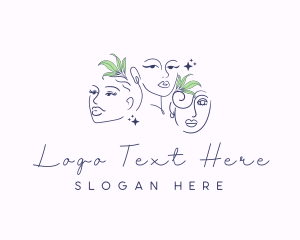 Natural - Natural Woman Beauty logo design