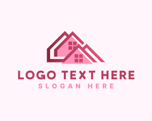 Remodeling - Home Improvement Roofing logo design