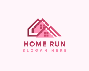 Home Improvement Roofing logo design