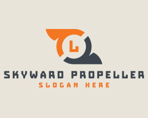 Mechanical Fabrication Propeller logo design